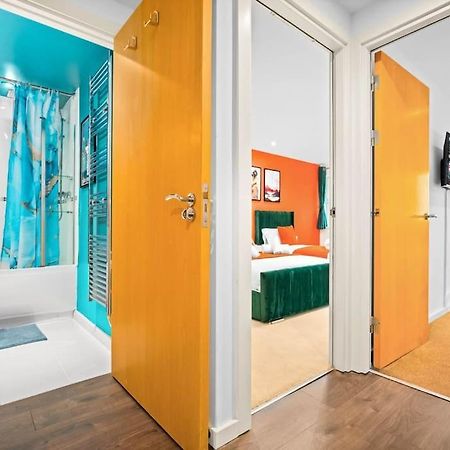 Spacious 2 Bed Apt B'Ham Cc With Parking Sleeps 7 Бирмингам Екстериор снимка